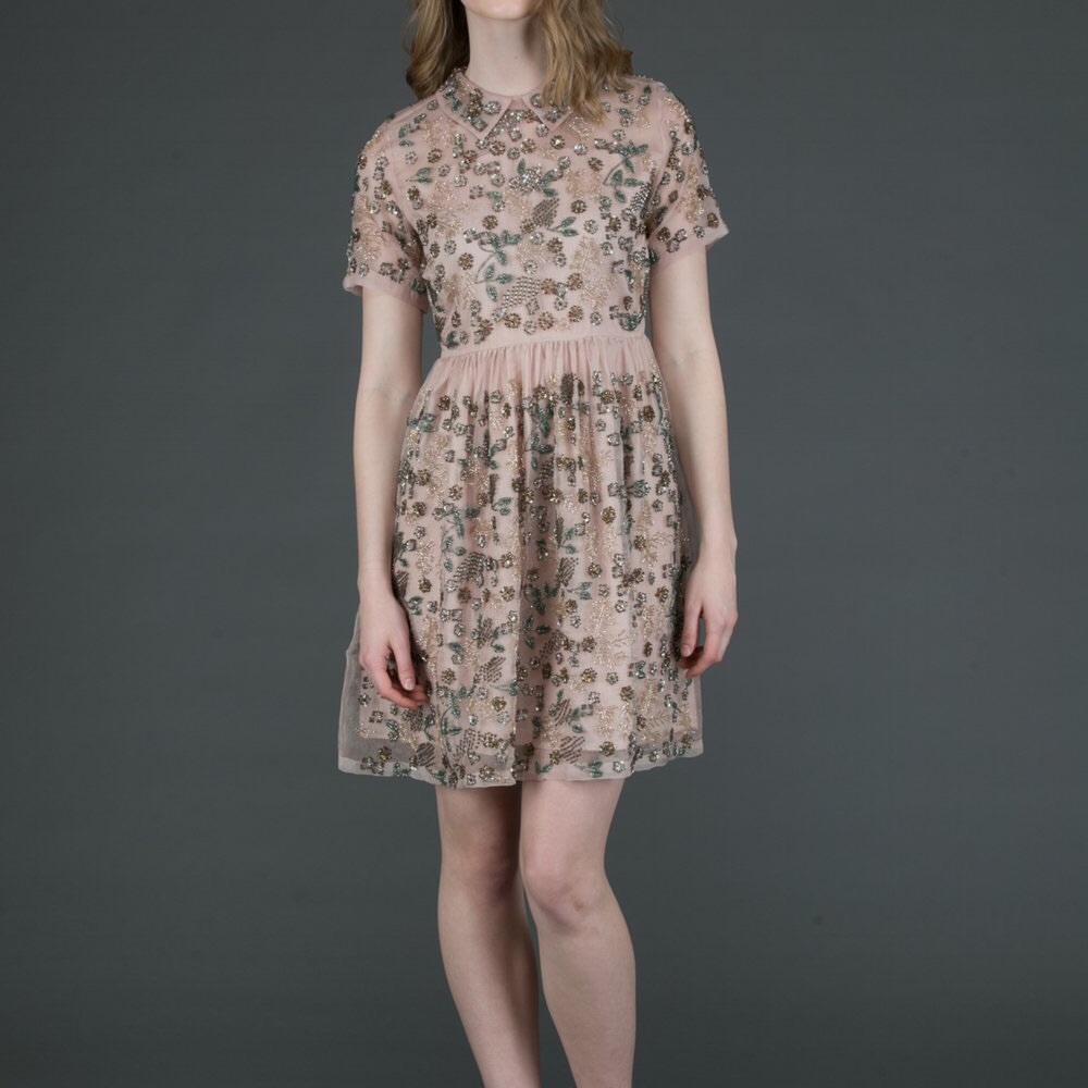 NWT Let Me Be Beaded Party Dress